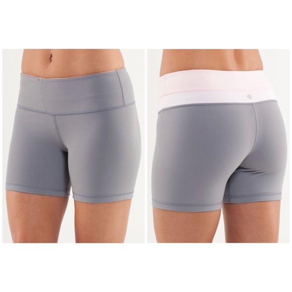 Lululemon Reversible Spandex Shorts Tall - Picture 1 of 11